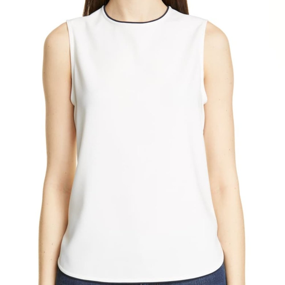 Equipment | Lyle Silk Tank Top | XL